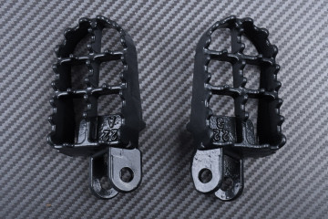 Paire de Repose-pieds Cross KAWASAKI KLX 250 / 300 / 650 1993 - 2007