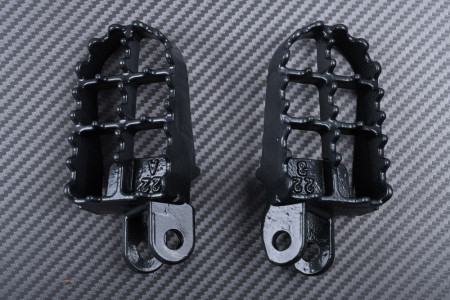 Paire de Repose-pieds Cross KAWASAKI KLX 250 / 300 / 650 1993 - 2007