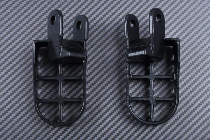 Paire de Repose-pieds Cross KAWASAKI KLX 250 / 300 / 650 1993 - 2007