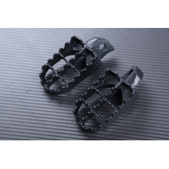 Paire de Repose-pieds Cross KAWASAKI KX / KDX 125 / 200 / 250 / 500 1988 - 2006