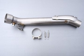 Conexion / Mid Pipe con decatalizador específico para SUZUKI GSXR 1000 2009 - 2011