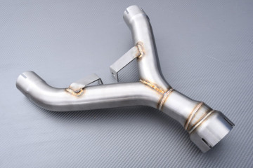 Tube intermédiaire / Y Pipe décatalyseur échappement KAWASAKI Z1000 / Z1000SX / Z1000R 2010 - 2021