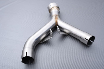 Tube intermédiaire / Y Pipe décatalyseur échappement KAWASAKI Z1000 / Z1000SX / Z1000R 2010 - 2021