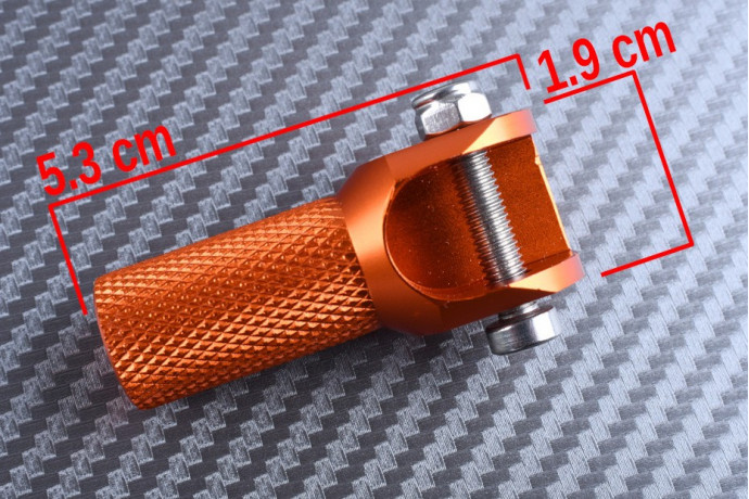 Embout de sélecteur repliable en aluminium anodisé KTM SX / SM / SMC / DUKE 125 250 450 525 640 690 Embout de sélecteur repliable en aluminium anodisé KTM SX / SM / SMC / DUKE 125 250 450 525 640 690