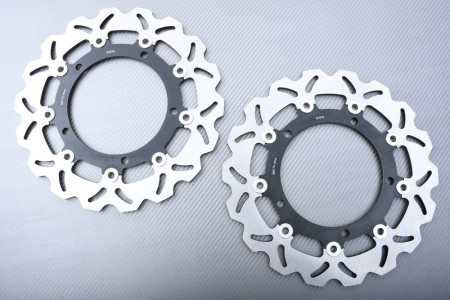 Par de discos wave delantero 300 mm KAWASAKI Z650 / Z900 / Z900RS & Ninja 650 2017 - 2021