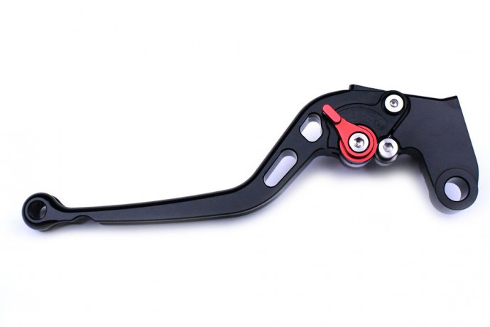 Schwarz + roter Versteller