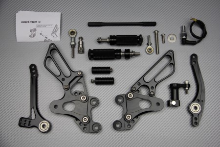 Estriberas retrasadas regulables HONDA CBR 900 / 929 / 954 RR 2000 - 2003