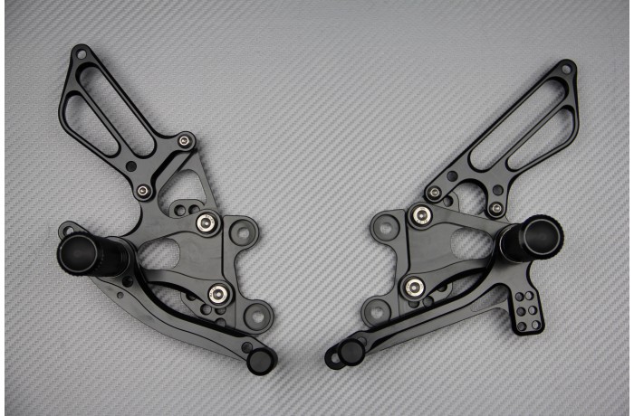 Platines Commandes Reculées HONDA CBR 900 / 929 / 954 RR 2000 - 2003 Platines Commandes Reculées HONDA CBR 900 / 929 / 954 RR 2000 - 2003
