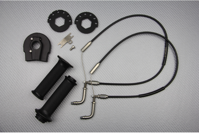 Kit Acelerador Rápido con Puños YAMAHA R1 R1M 2015 - 2021 Kit Acelerador Rápido con Puños YAMAHA R1 R1M 2015 - 2021