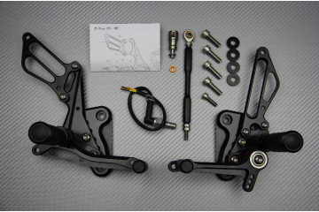 Estriberas retrasadas regulables SUZUKI BKING 1340 2007 - 2014
