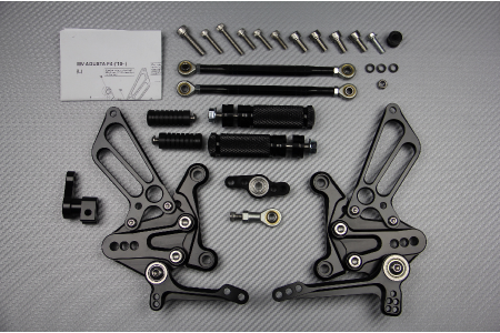Estriberas retrasadas regulables MV AGUSTA F4 / B4 / BRUTALE 1090 2010 - 2023