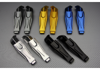 Pair of Rear Anodized Footpegs for many YAMAHA