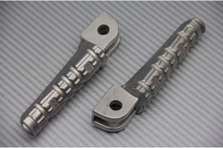 Coppia poggiapiedi/pedane anteriore per HYOSUNG GT250R GT650R
