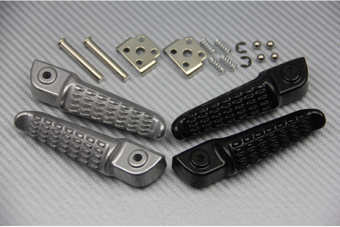 Coppia poggiapiedi/pedane posteriore per KAWASAKI