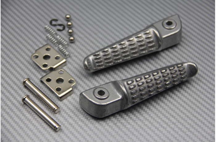 Coppia poggiapiedi/pedane posteriore per KAWASAKI Coppia poggiapiedi/pedane posteriore per KAWASAKI