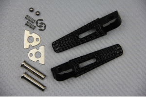 Pair of Rear Footpegs for many SUZUKI