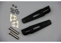 Pair of Rear Footpegs for many SUZUKI