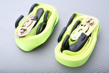 2X Correas de amarre con carraca