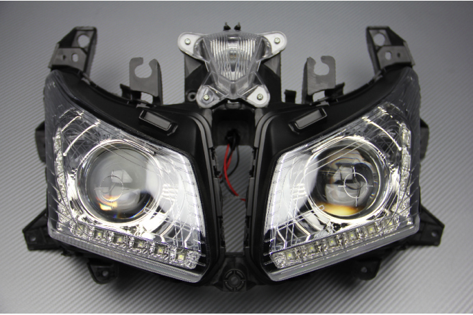Faro / Óptica delantera LED YAMAHA TMAX 530 2012 - 2014