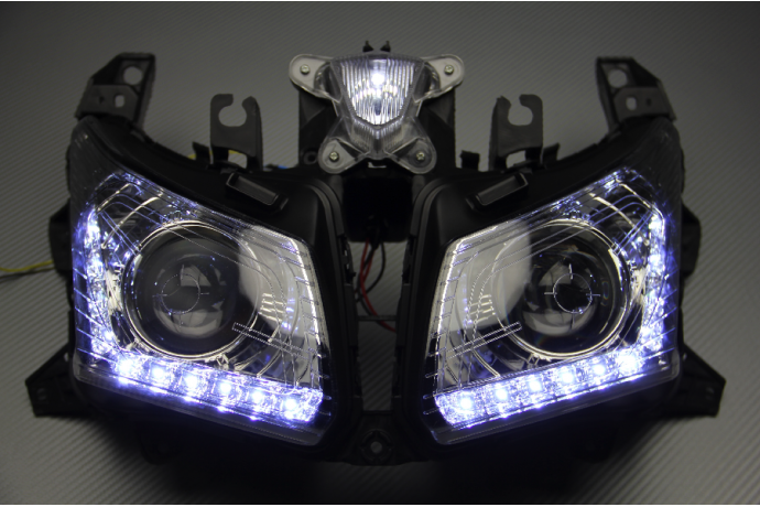 Faro / Óptica delantera LED YAMAHA TMAX 530 2012 - 2014