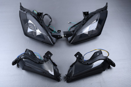 PACK Feu + Clignotants Avant - Arrière YAMAHA XMAX 125 / 250 / 300 / 400 / EVOLIS 300 2017 - 2023