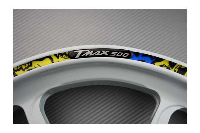 Stickers bordo cerchioni YAMAHA - Logo TMAX 500