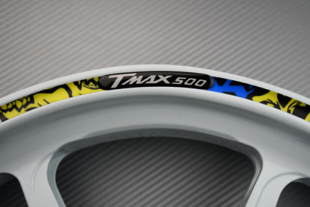 Stickers bord de jantes YAMAHA - Logo TMAX 500