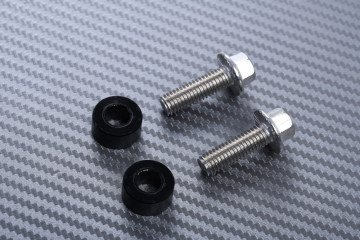Coppia di tendicatena in alluminio con supporto cavalletto HONDA CBR / CB 650 F / R 2014 - 2023