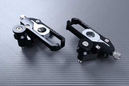 Paire de Tendeurs de chaîne en aluminium avec support diabolos HONDA CBR / CB 650 F / R 2014 - 2023