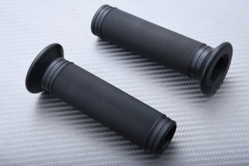 Paar Griffe Gummi schwarz 22 / 24mm