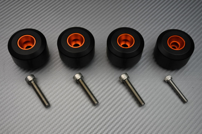KIT Protections Fourche + Bras Oscillant KTM DUKE / RC / ADVENTURE 125 200 250 390 2011 - 2022 KIT Protections Fourche + Bras Oscillant KTM DUKE / RC / ADVENTURE 125 200 250 390 2011 - 2022