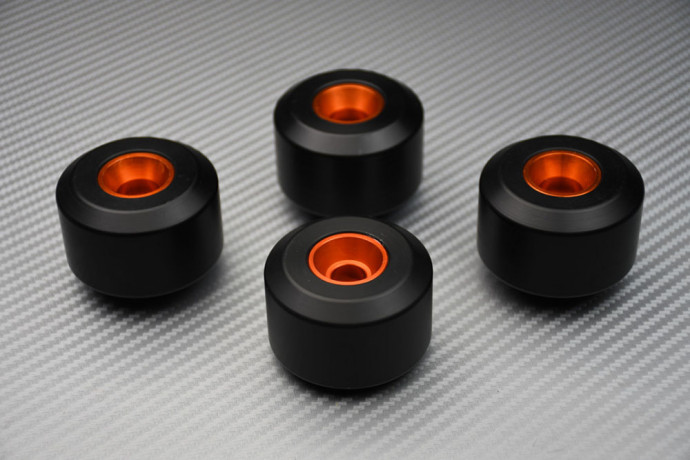KIT Protections Fourche + Bras Oscillant KTM DUKE / RC / ADVENTURE 125 200 250 390 2011 - 2022 KIT Protections Fourche + Bras Oscillant KTM DUKE / RC / ADVENTURE 125 200 250 390 2011 - 2022