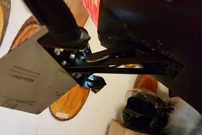 Support de plaque HONDA CB / CBR 500 F / X / R 2016 - 2023 Support de plaque HONDA CB / CBR 500 F / X / R 2016 - 2023
