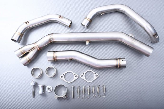 Línea completa / Sistema completo de escape HONDA AFRICA TWIN CRF 1000 2016 - 2019 Línea completa / Sistema completo de escape HONDA AFRICA TWIN CRF 1000 2016 - 2019