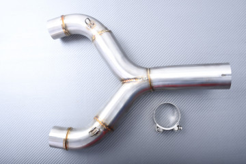 Manguito de conexión en forma Y / Y Pipe APRILIA SHIVER 750 / GT 2007 - 2016