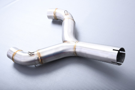 Manguito de conexión en forma Y / Y Pipe APRILIA SHIVER 750 / GT 2007 - 2016
