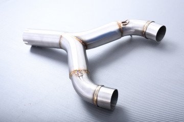 Tube intermédiaire / Y Pipe pour échappement APRILIA SHIVER 750 / GT 2007 - 2016