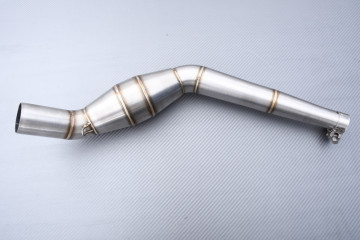 Tube intermédiaire / Mid Pipe pour échappement APRILIA RS4 125 2012 - 2017 & DERBI GPR 125 2009 - 2016