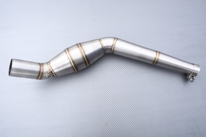 Conexión / Mid Pipe específico para APRILIA RS4 125 2012 - 2017 & DERBI GPR 125 2009 - 2016 Conexión / Mid Pipe específico para APRILIA RS4 125 2012 - 2017 & DERBI GPR 125 2009 - 2016