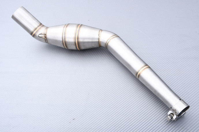 Conexión / Mid Pipe específico para APRILIA RS4 125 2012 - 2017 & DERBI GPR 125 2009 - 2016 Conexión / Mid Pipe específico para APRILIA RS4 125 2012 - 2017 & DERBI GPR 125 2009 - 2016