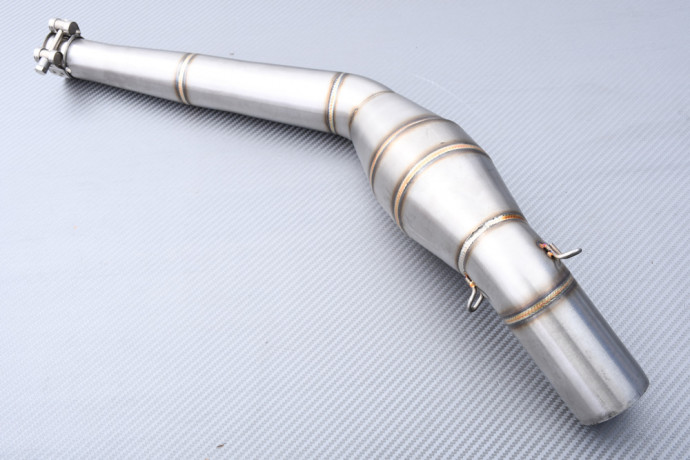 Conexión / Mid Pipe específico para APRILIA RS4 125 2012 - 2017 & DERBI GPR 125 2009 - 2016 Conexión / Mid Pipe específico para APRILIA RS4 125 2012 - 2017 & DERBI GPR 125 2009 - 2016