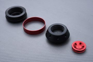 Tampons / Roulettes de protection KAWASAKI ER6 N 2009 / 2011