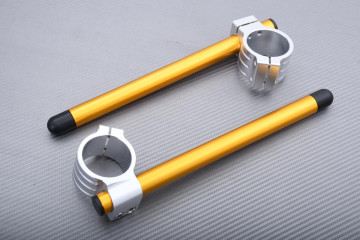 Paire demi-guidons 55 mm