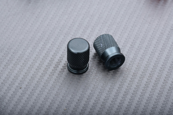 Paar Universale Eloxierte Ventilkappen