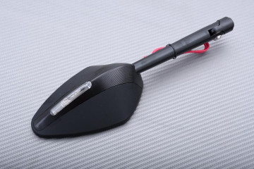 Pair of Aluminum Rearview Mirrors with Integrated Turn Signals Pair of Aluminum Rearview Mirrors with Integrated Turn Signals