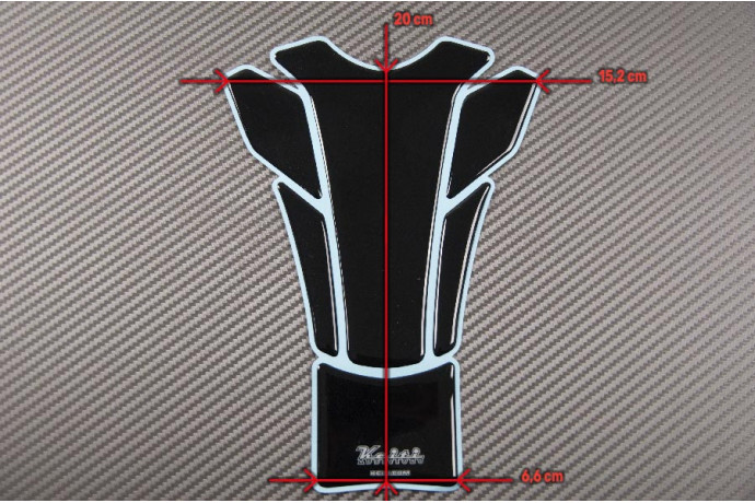 Protección adhesiva del depósito universal / 12 modelos diferentes