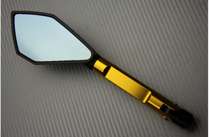 Paire de Rétroviseurs en Aluminium anodisé