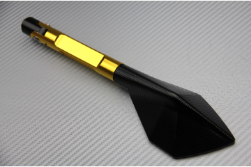 Paire de Rétroviseurs en Aluminium anodisé