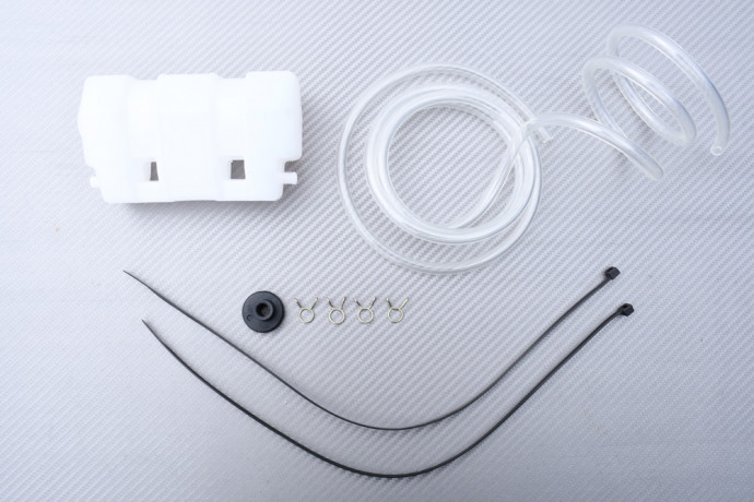 Bidon récupérateur de trop plein de liquides / huile universel à adapter Bidon récupérateur de trop plein de liquides / huile universel à adapter