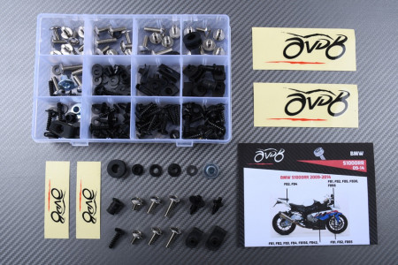 AVDB Specific Hardware / Complete Bolts & Screws Fairing Kit for HONDA CBR 600 F1 1987 - 1990